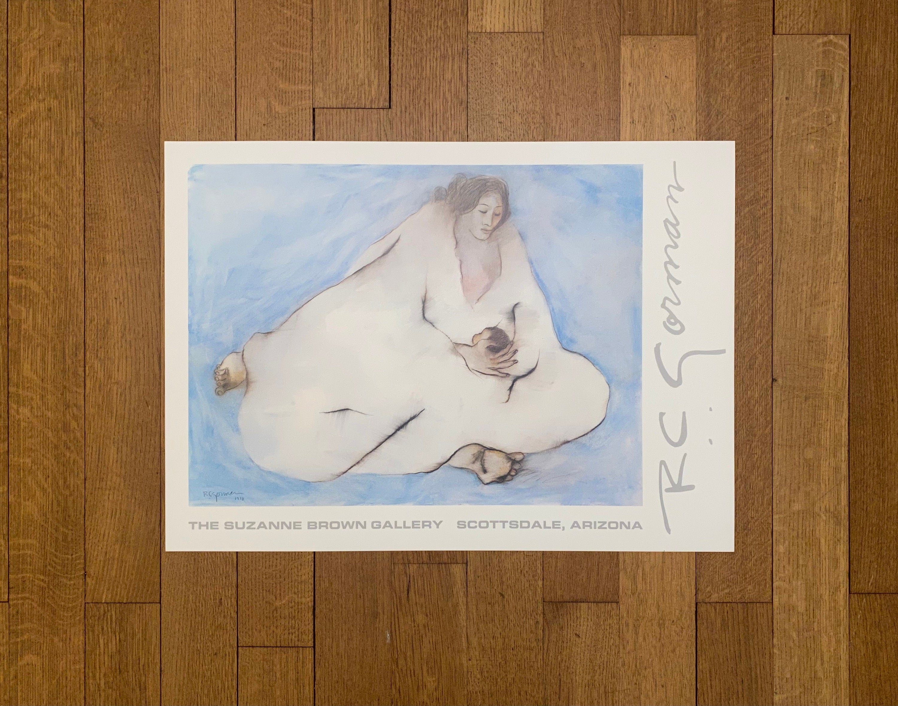 Original-Kunstposter von R. C. Gorman - 63,5×46cm (25.0"×18.1")