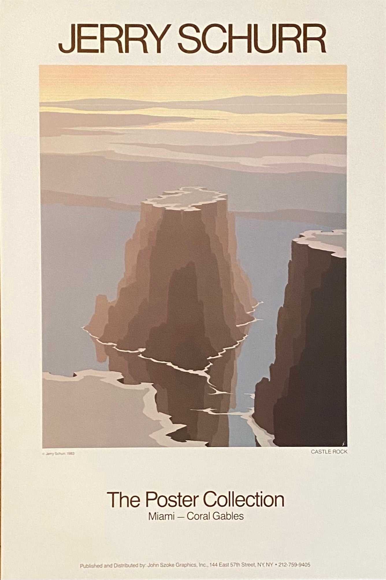 Jerry Schurr Original-Kunstposter – 24.0"×36.2" (61×92cm)