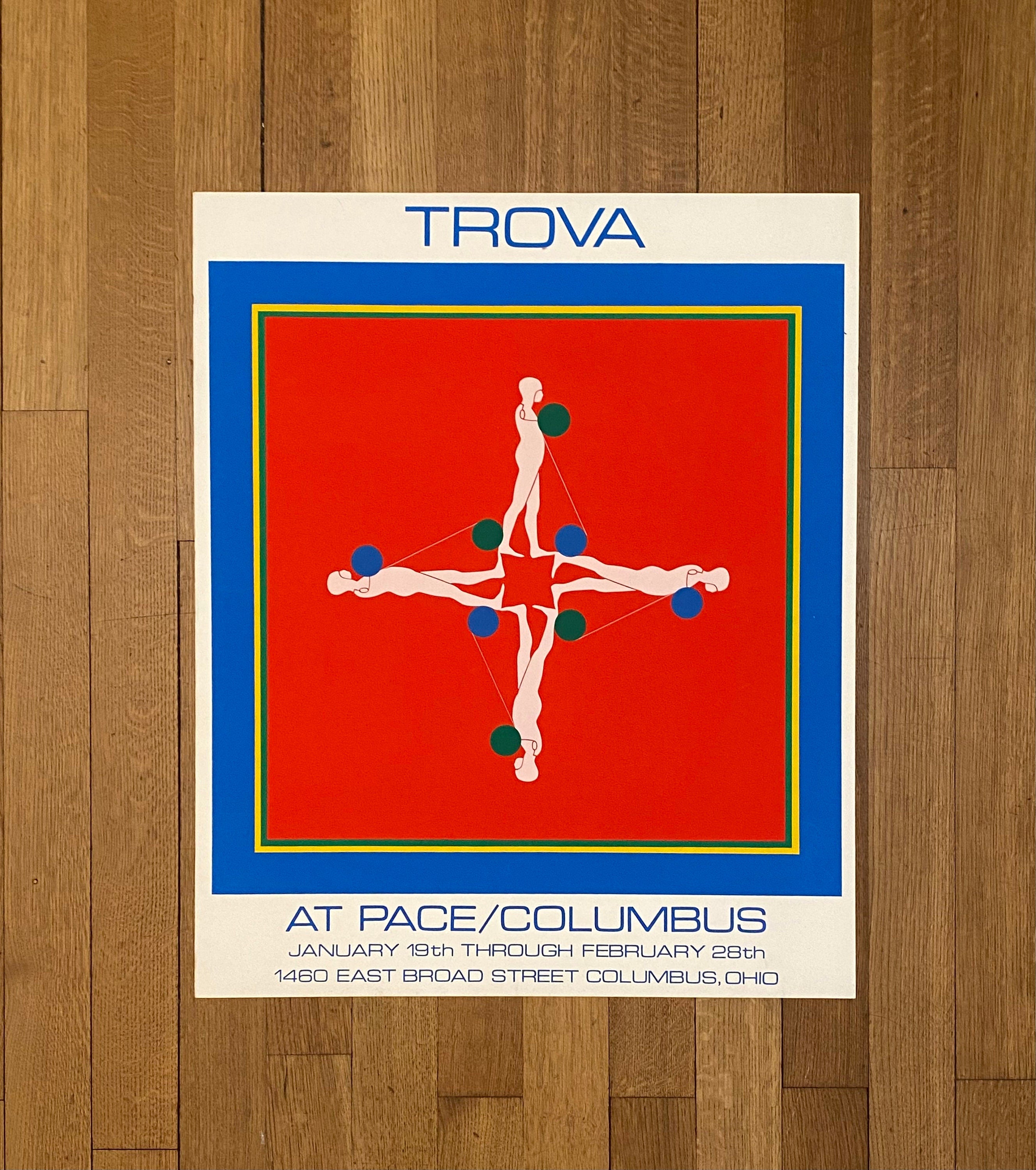 Original-Kunstplakat von Ernest Trova – 65 × 79,5 cm