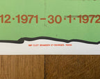 Alechinsky art exhibition poster - 19.1"×25.8" (48.5×65.5cm)