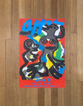 Karel Appel Original Kunstausstellungsplakat – 60×89,5 cm