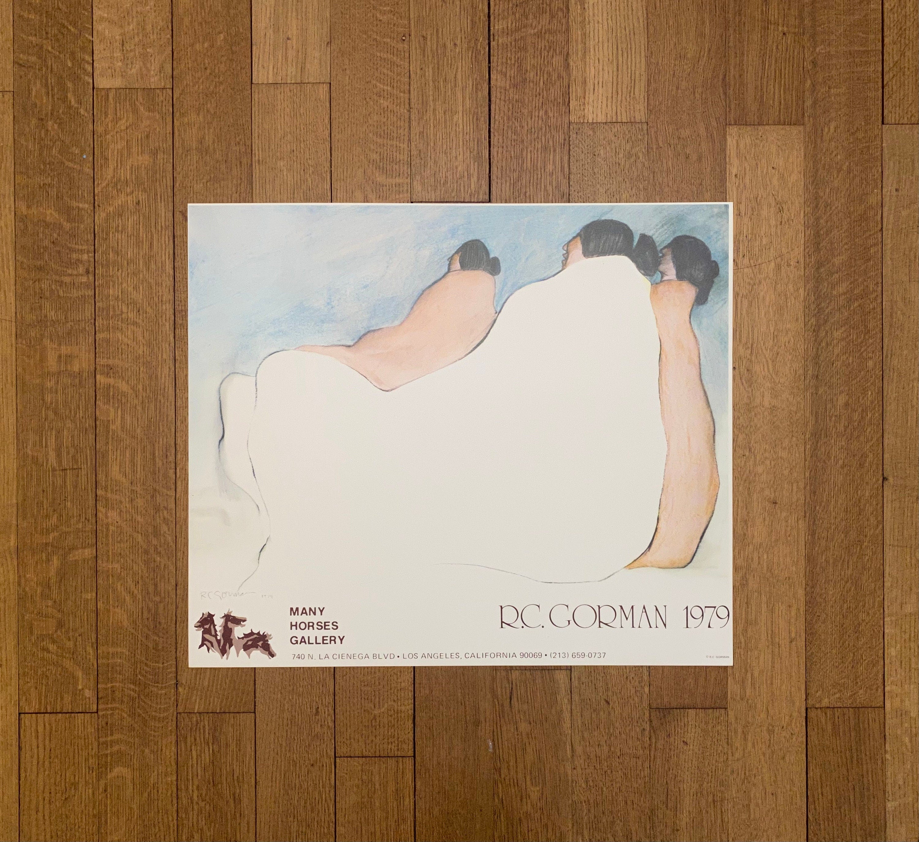 Originalkunstposter von R. C. Gorman - 23.2"×19.7" (59×50cm)