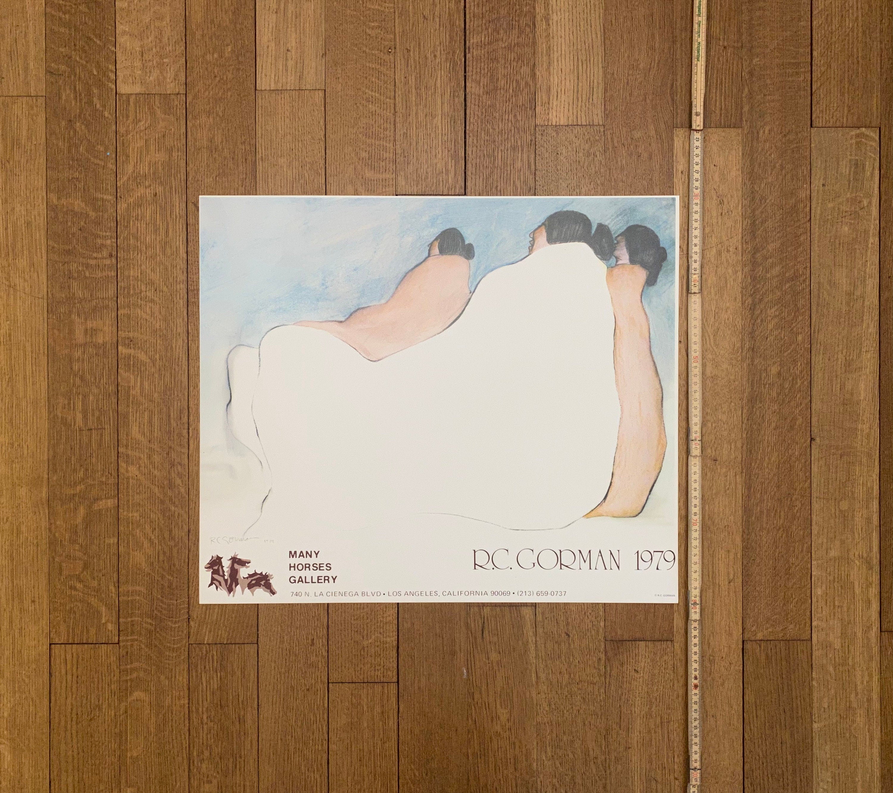 Originalkunstposter von R. C. Gorman - 23.2"×19.7" (59×50cm)