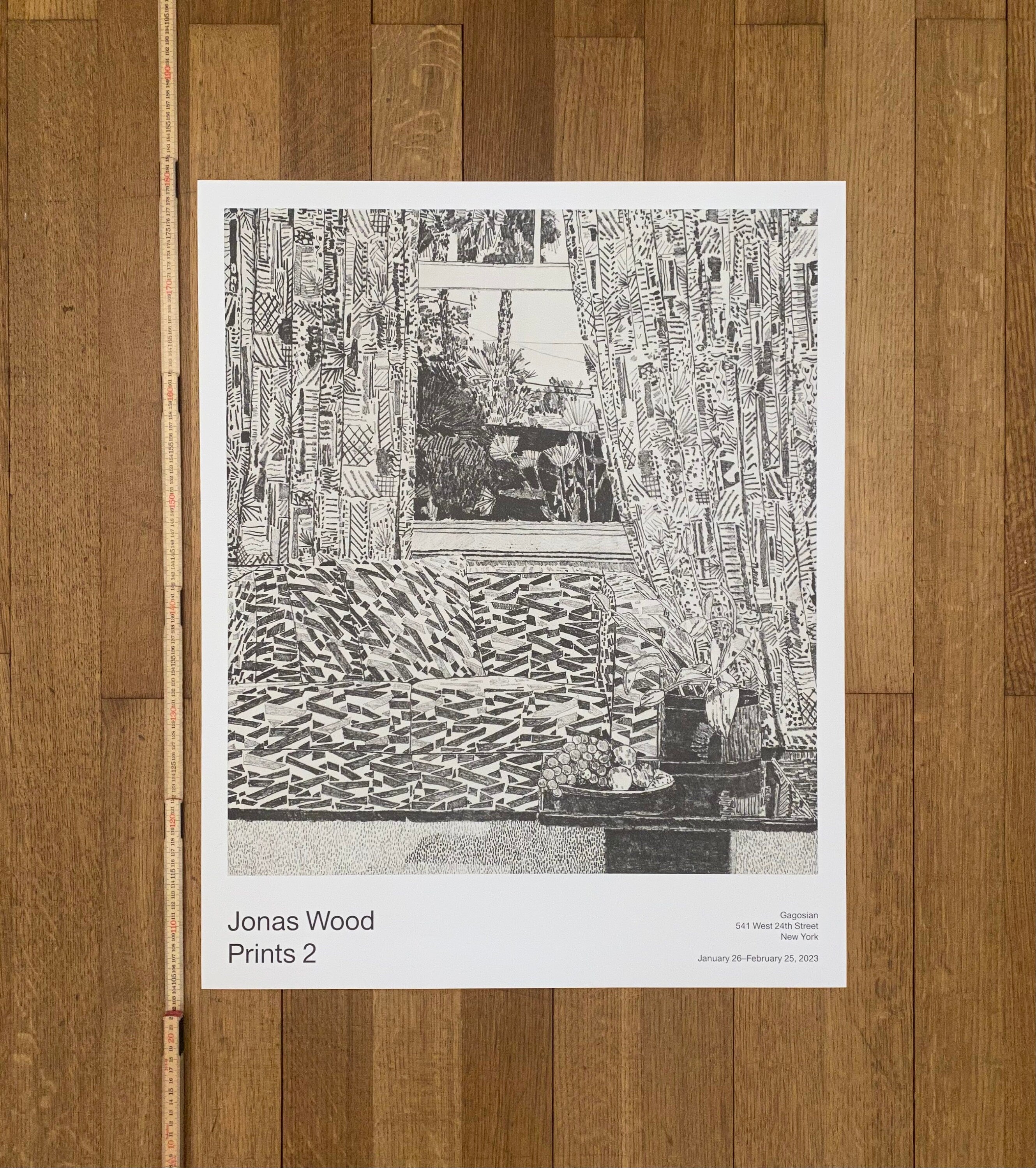 Jonas Wood Original-Kunstposter – 24.0"×29.9" (61×76cm)