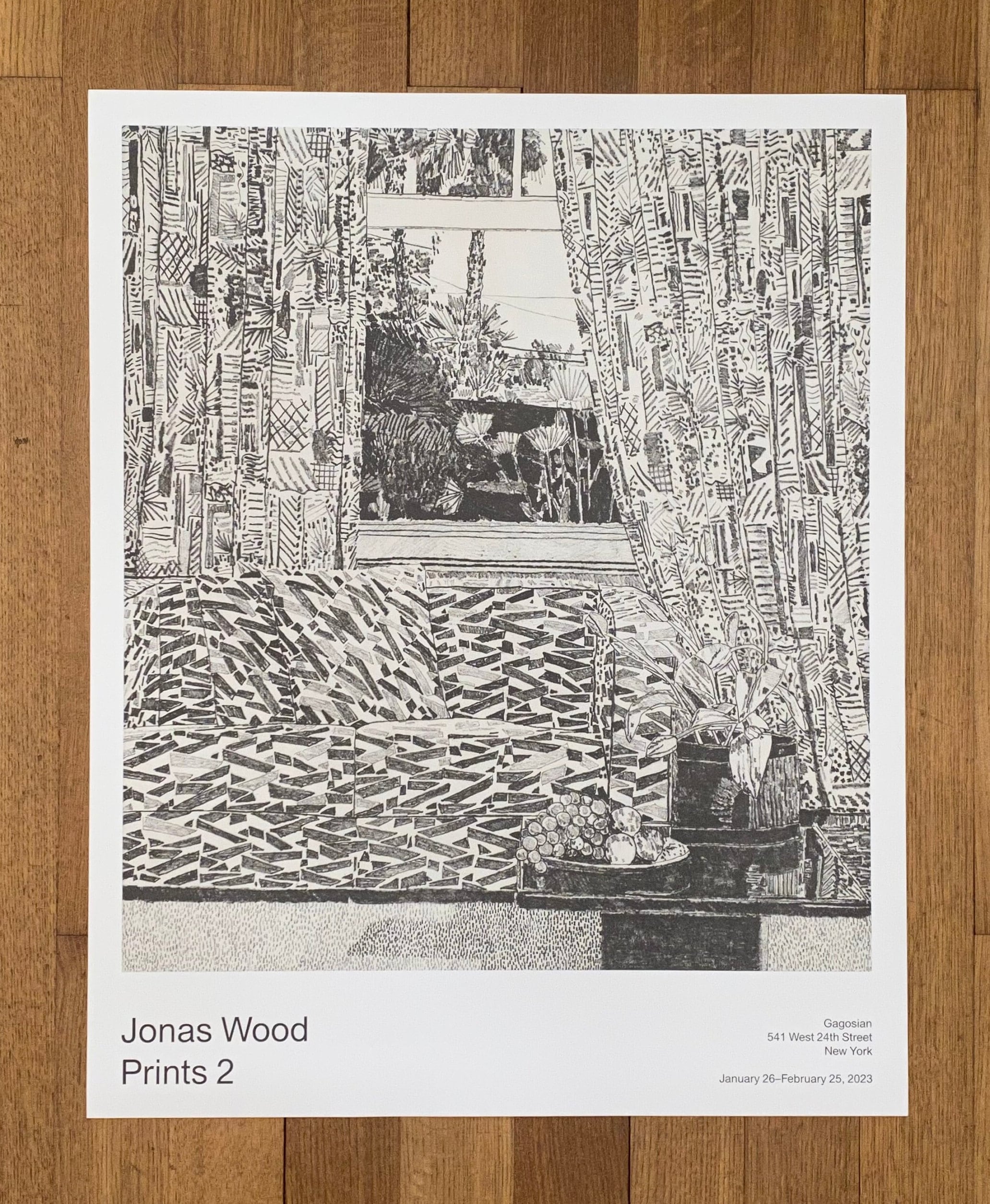 Jonas Wood Original-Kunstposter – 24.0"×29.9" (61×76cm)