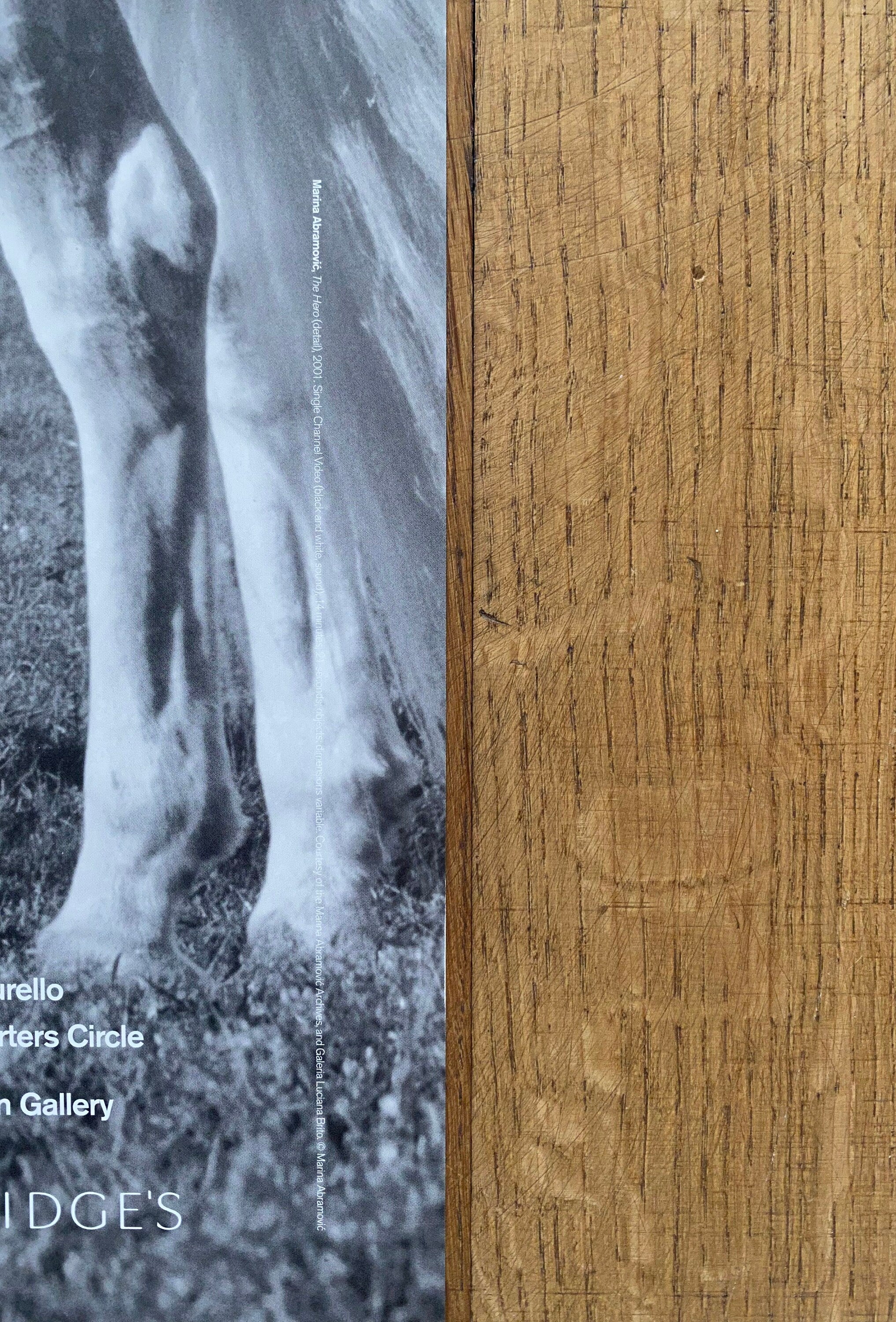 Marina Abramović Originalkunstplakat – 51×76 cm (20,1"×29,9")