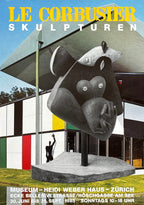 Le Corbusier original art poster - 16.7"×23.6" (42.5×60cm)