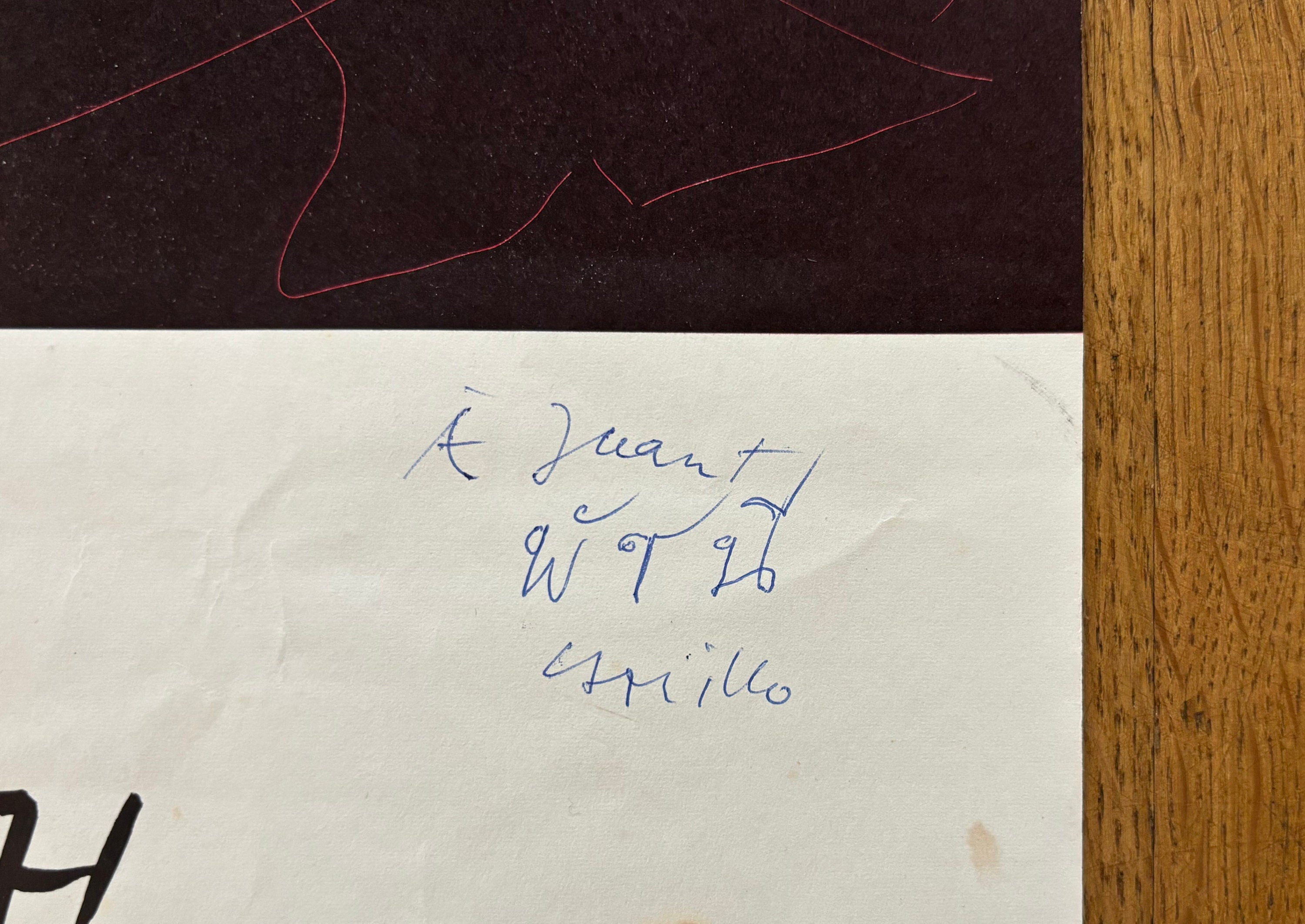 Camillo H original art poster - 13.2"×23.6" (33.5×60cm)