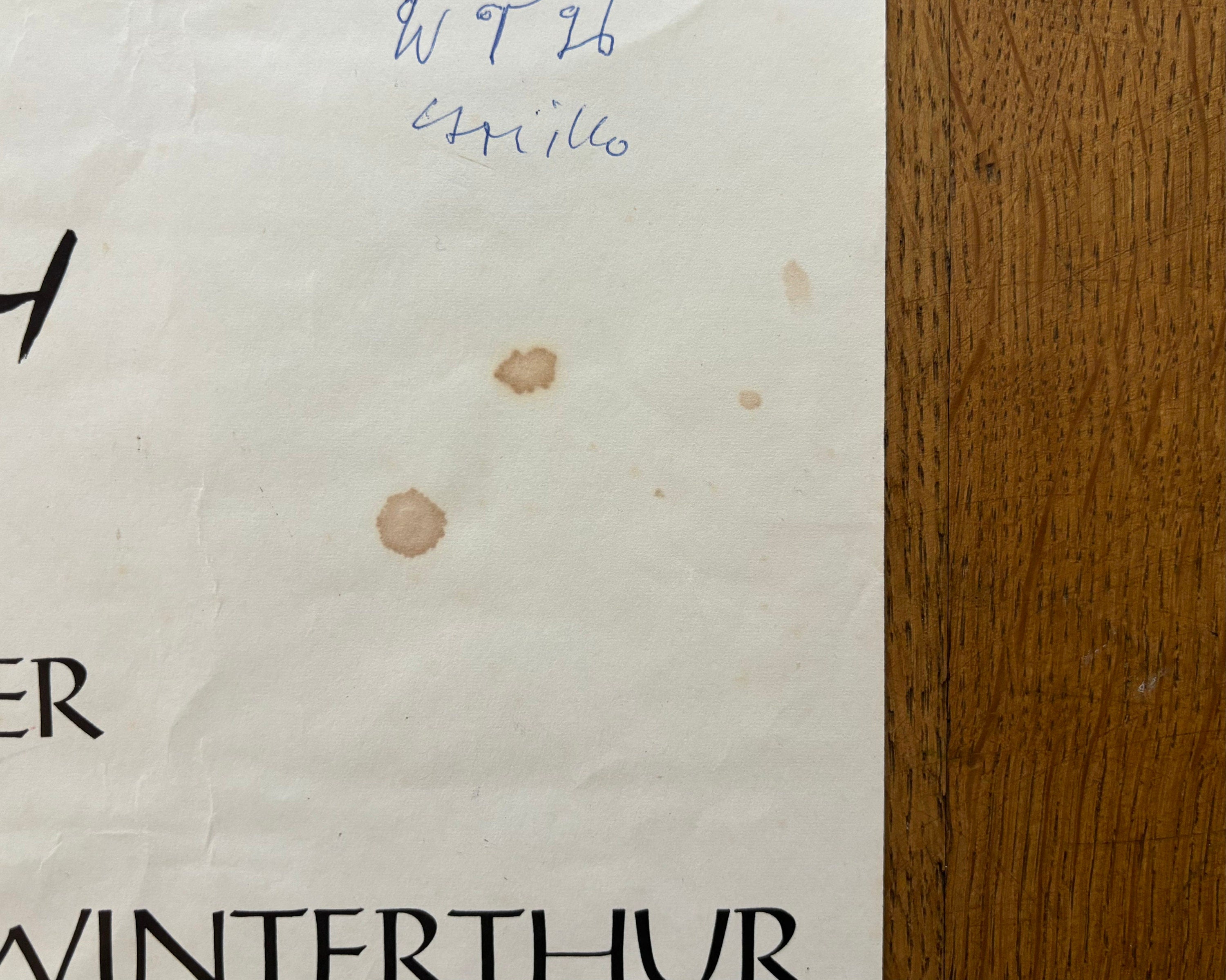 Camillo H original art poster - 13.2"×23.6" (33.5×60cm)