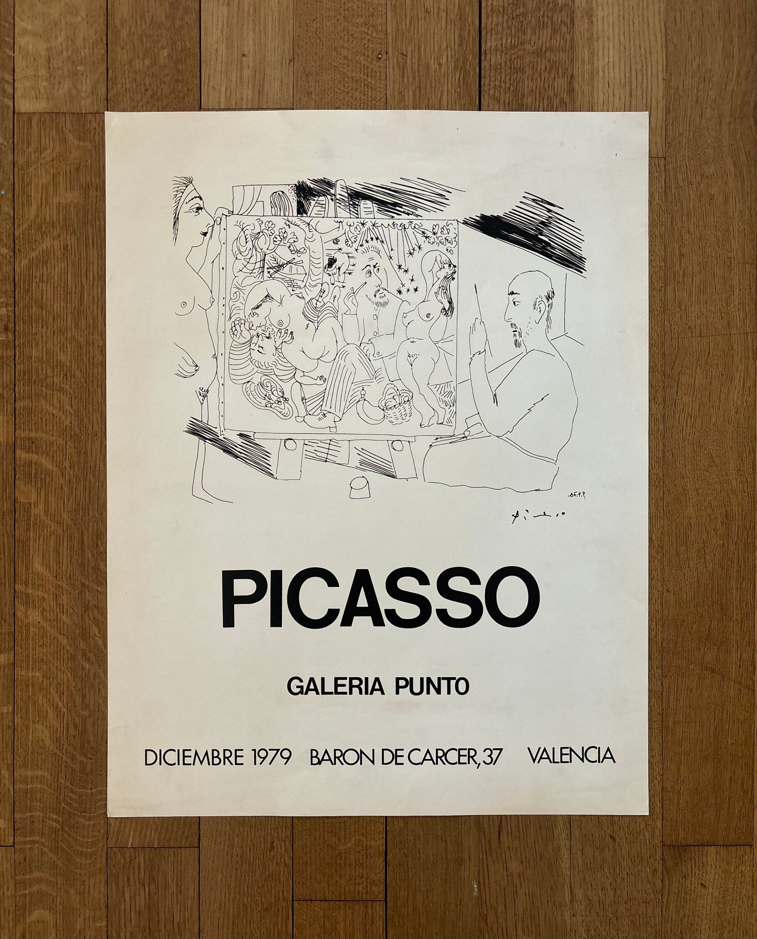 Picasso Kunstausstellung Poster – 50×65cm