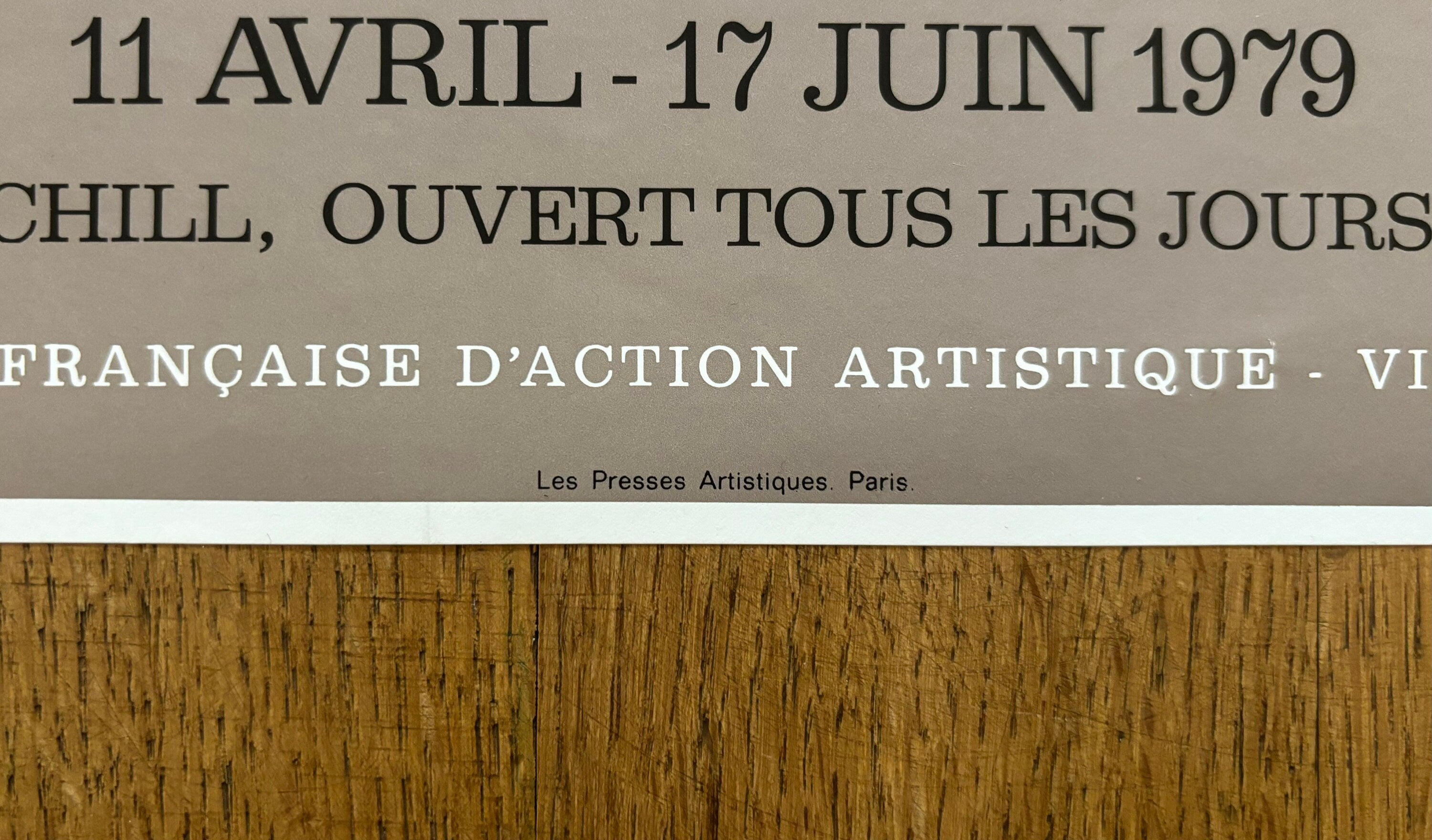 Felix Vallotton art exhibition poster - 17.7"×24.8" (45×63cm)