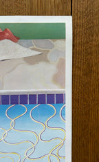 David Hockney original art poster - 20.1"×26.0" (51×66cm)