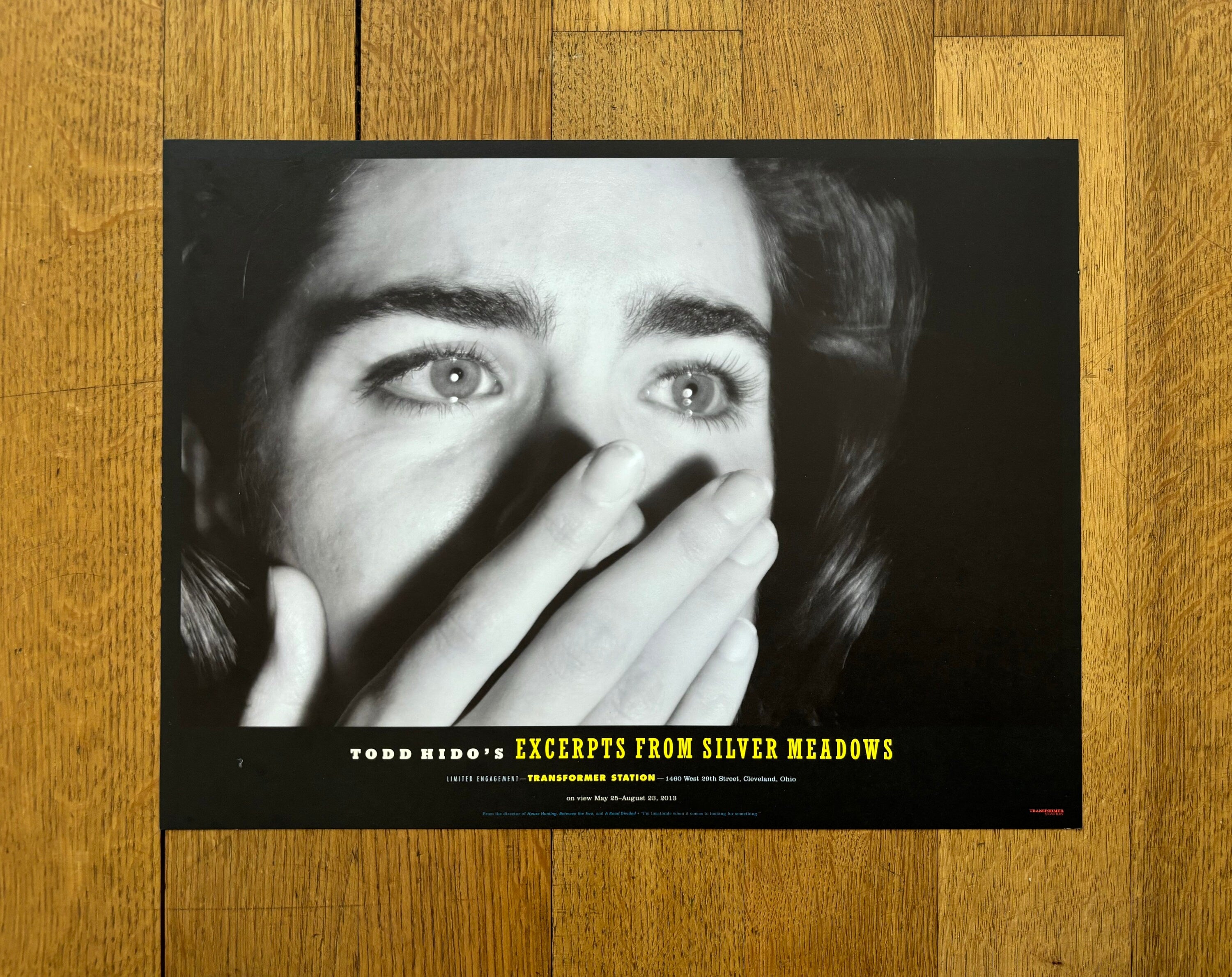 Todd Hido original photography poster - 15.9"×12.0" (40.5×30.5cm)
