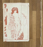 Aubrey Beardsley original art poster used - 23.2"×34.4" (59×87.5cm)
