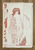 Aubrey Beardsley original art poster used - 23.2"×34.4" (59×87.5cm)