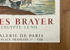 Yves Brayer original art poster used - 20.3"×27.2" (51.5×69cm)