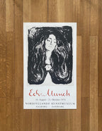 Edvard Munch original art print - 21.5"×35.0" (54.5×89cm)