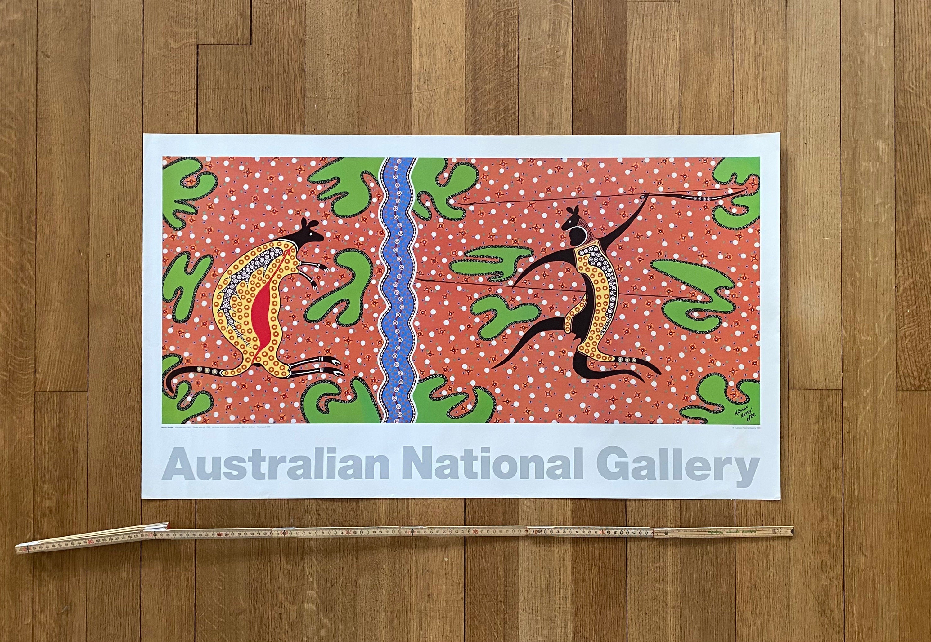 Milton Budge Originalkunstposter – 39.8"×22.8" (101×58cm)