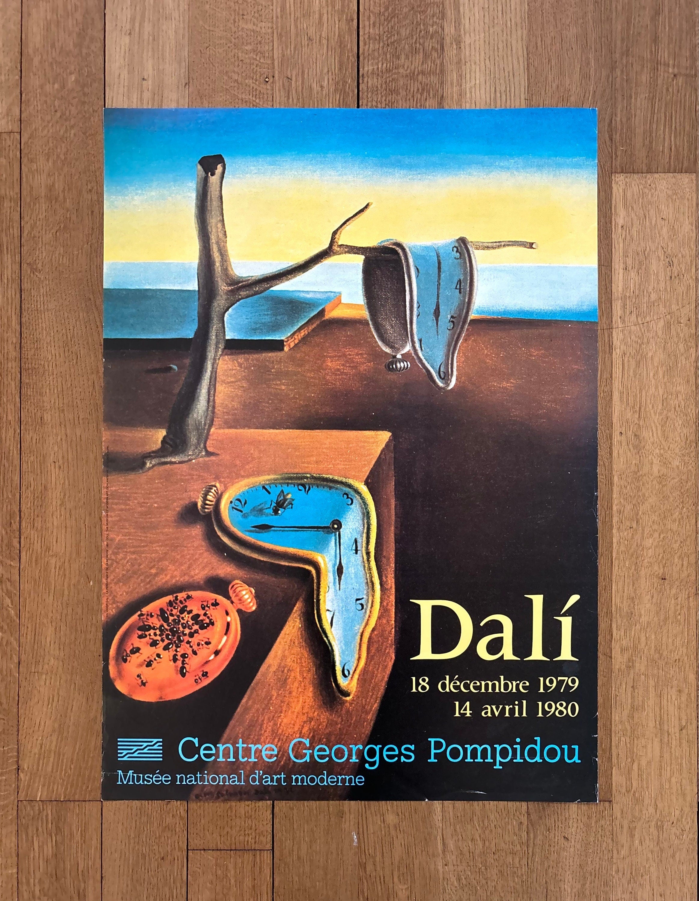 Salvador Dalí Original-Kunstposter - 50×70cm (19,7"×27,6")