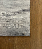 Carl Bucher original art poster - 23.2"×32.3" (59×82cm)