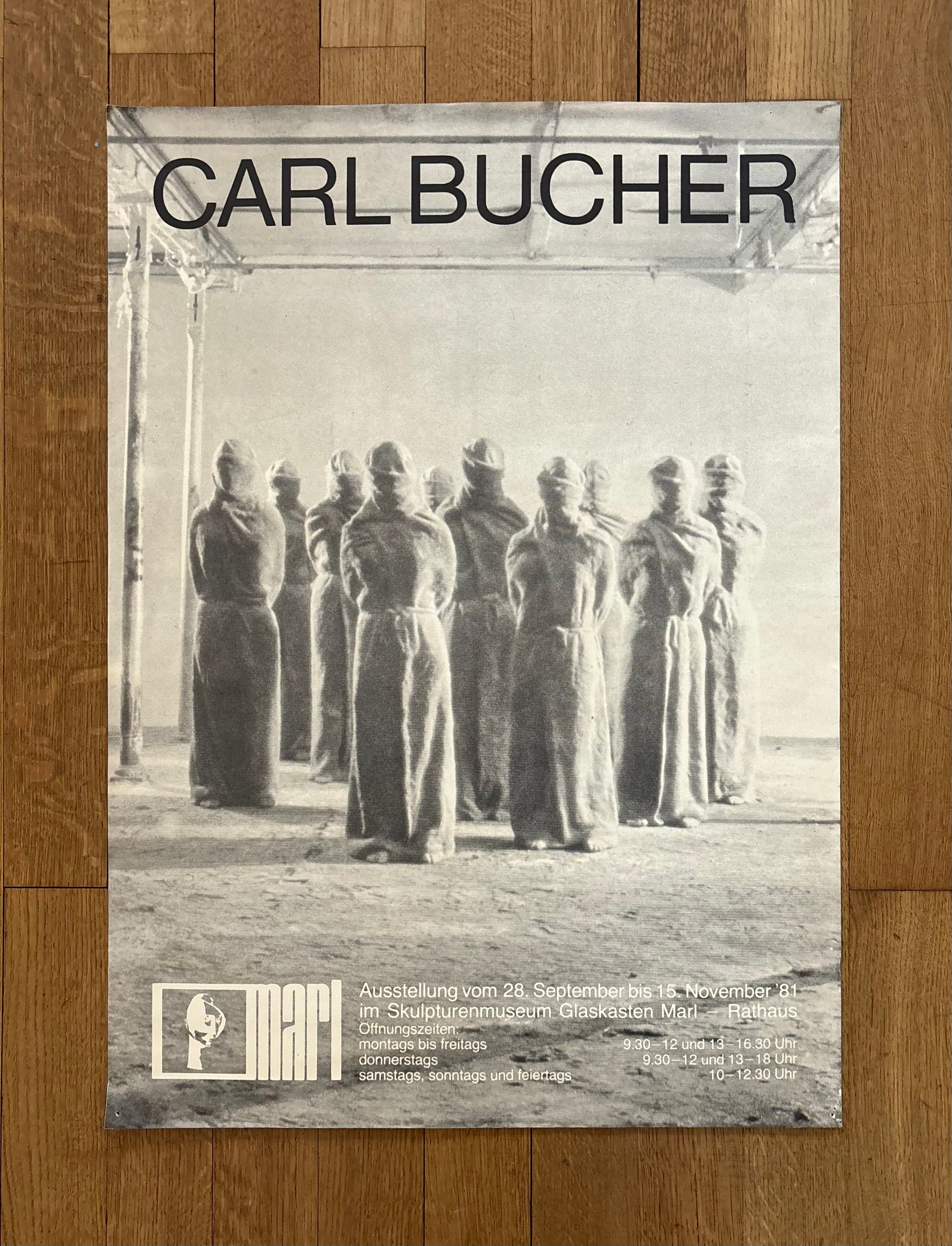 Carl Bucher original art poster - 23.2"×32.3" (59×82cm)