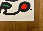 Miró Original-Kunstausstellungsplakat – 56,5×80 cm (22,2"×31,5")