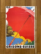 Augusto Giacometti original art poster - 19.7"×27.6" (50×70cm)