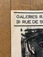 Lapeyrière original art poster - 12.6"×19.9" (32×50.5cm)