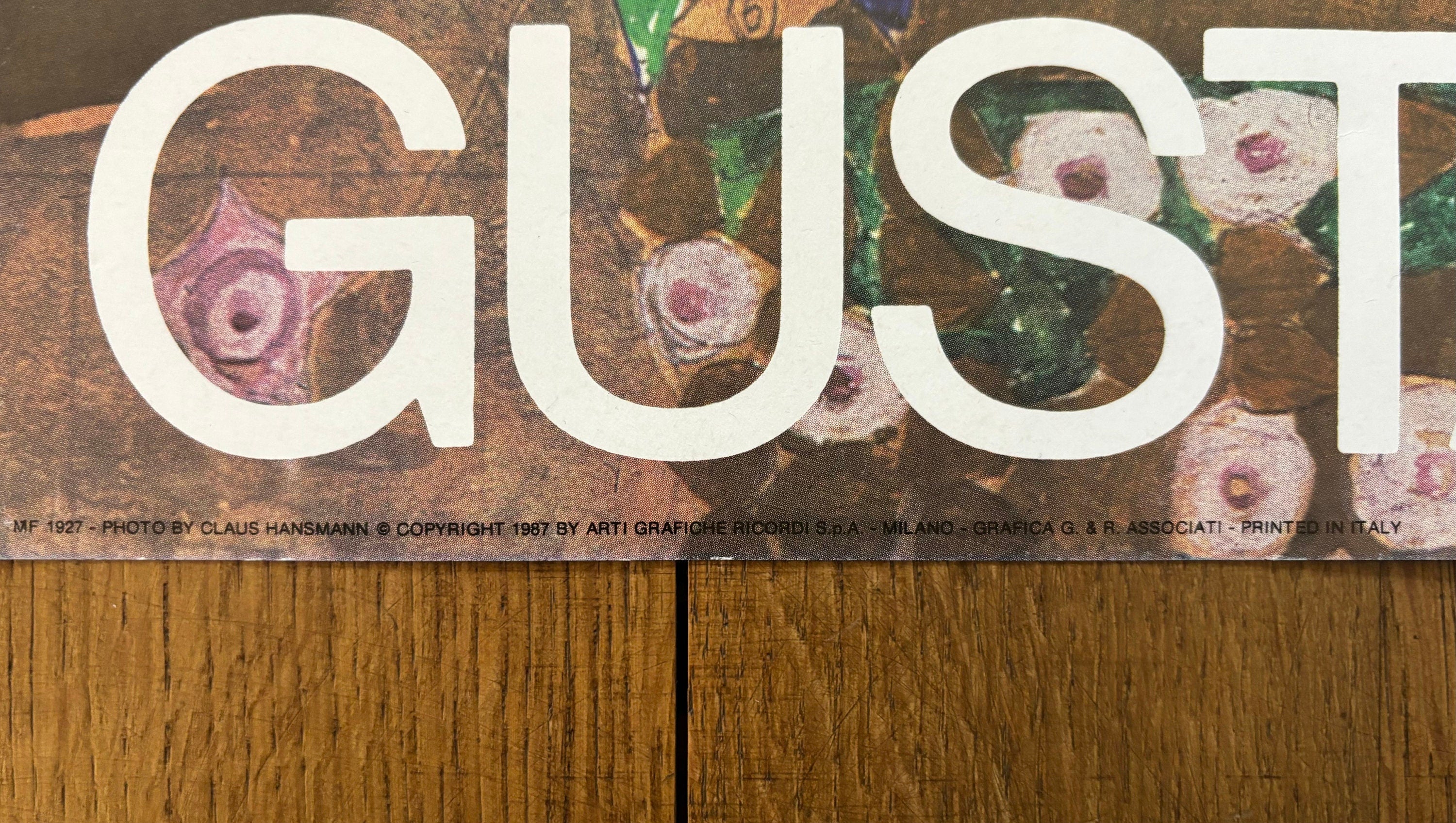 Gustav Klimt Plakat zur Kunstausstellung – 50×99,5 cm