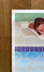 David Hockney original art poster - 20.1"×26.0" (51×66cm)