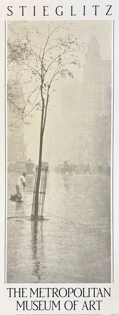 Alfred Stieglitz photo art exhibition poster - 14.6"×38.2" (37×97cm)
