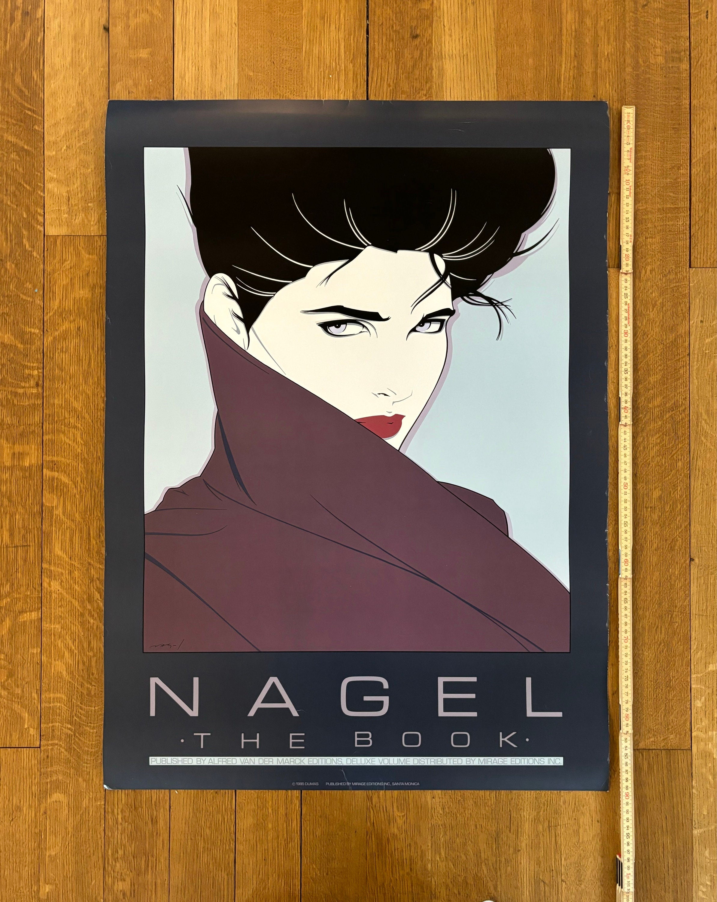 Patrick Nagel Originalkunstposter - 26.0"×35.8" (66×91cm)