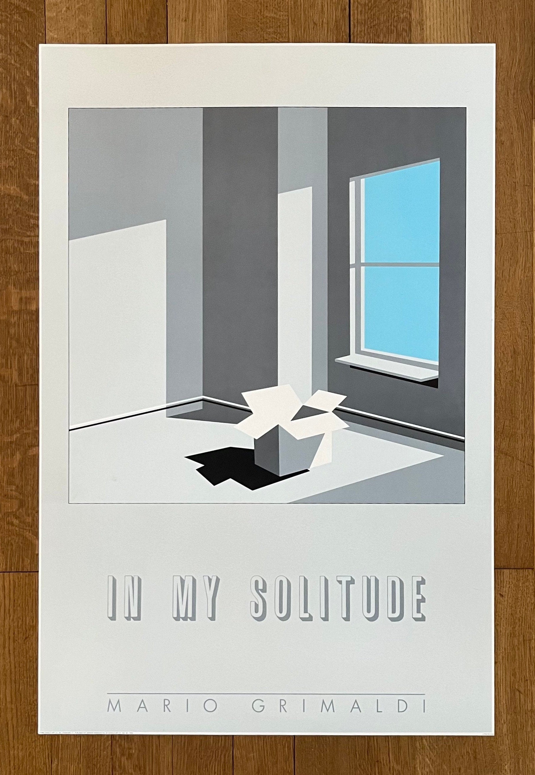 Mario Grimaldi Original-Kunstposter – 64,5×97,5 cm