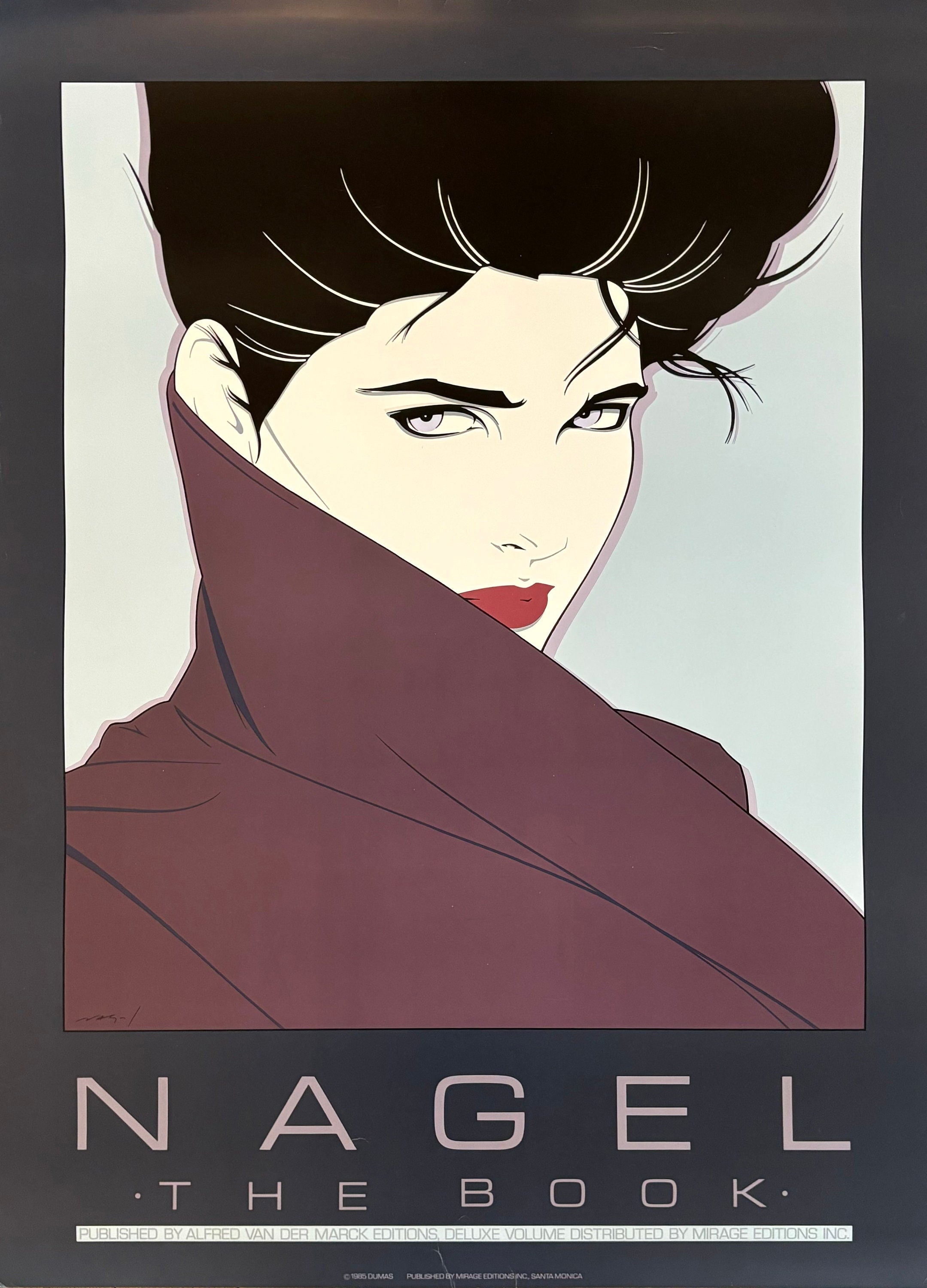 Patrick Nagel Originalkunstposter - 26.0"×35.8" (66×91cm)