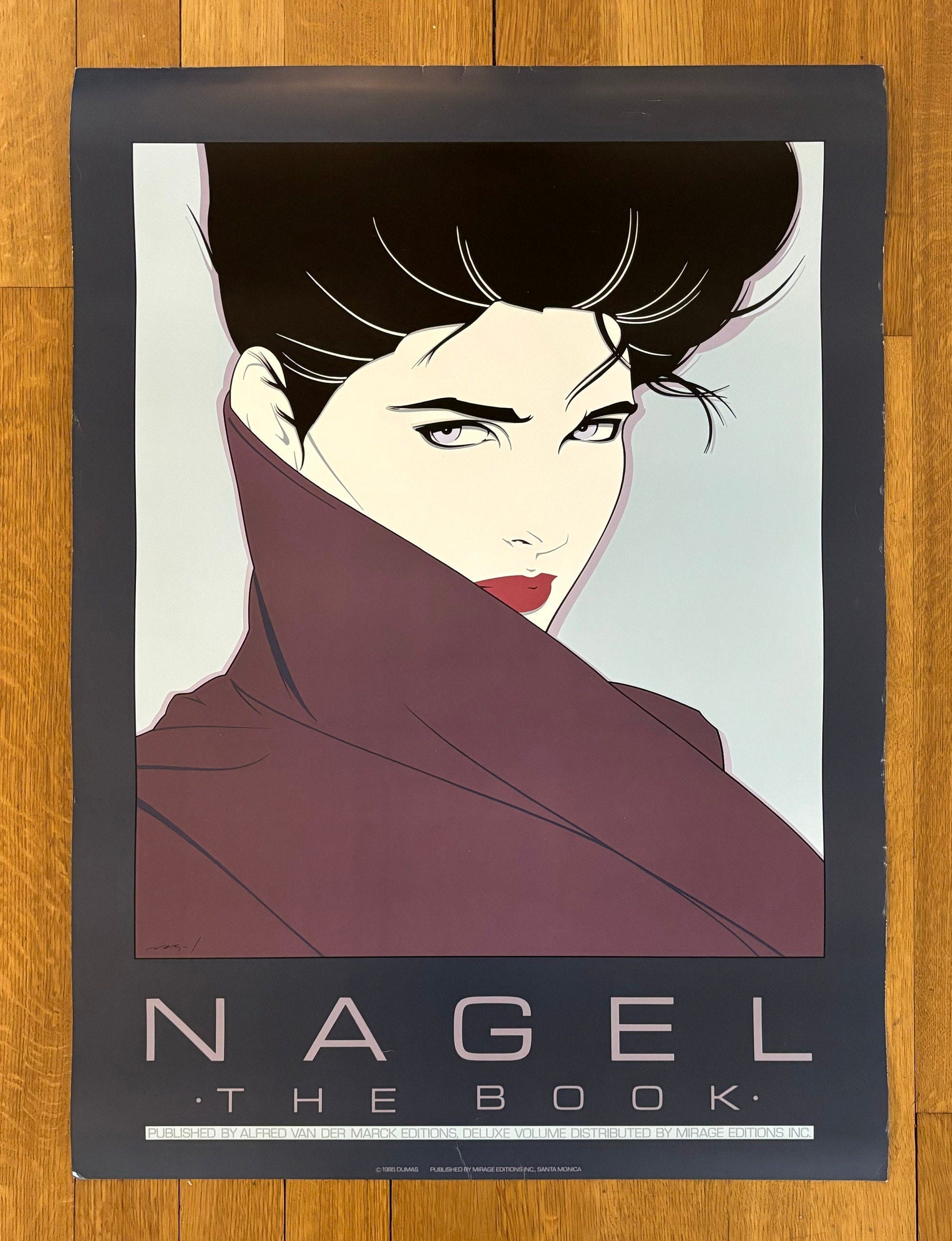 Patrick Nagel Originalkunstposter - 26.0"×35.8" (66×91cm)