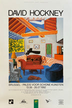 David Hockney original art poster used - 15.7"×23.6" (40×60cm)