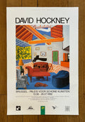 David Hockney original art poster used - 15.7"×23.6" (40×60cm)