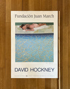 David Hockney exhibition poster - 27.6"×39.4" (70×100cm)