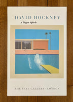David Hockney original exhibition poster - 20.1"×29.9" (51×76cm)
