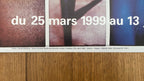 David Hockney original art poster used - 35.4"×50.4" (90×128cm)