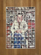 David Hockney original art poster used - 35.4"×50.4" (90×128cm)