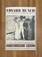 Edvard Munch Original-Kunstposter – 90×127,5cm