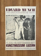 Edvard Munch Original-Kunstposter – 90×127,5cm