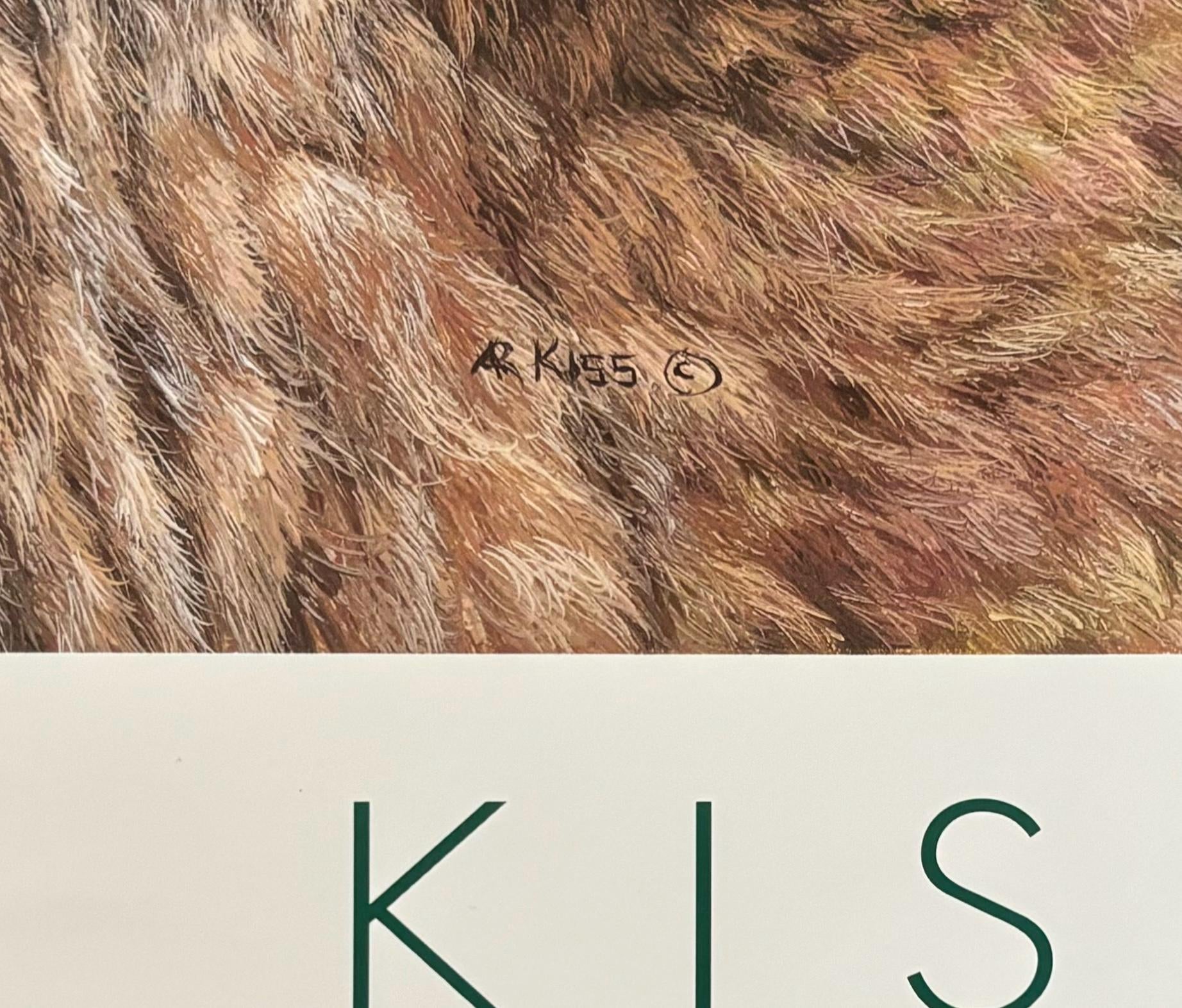Andrew Kiss original art poster - 29.9"×22.4" (76×57cm)