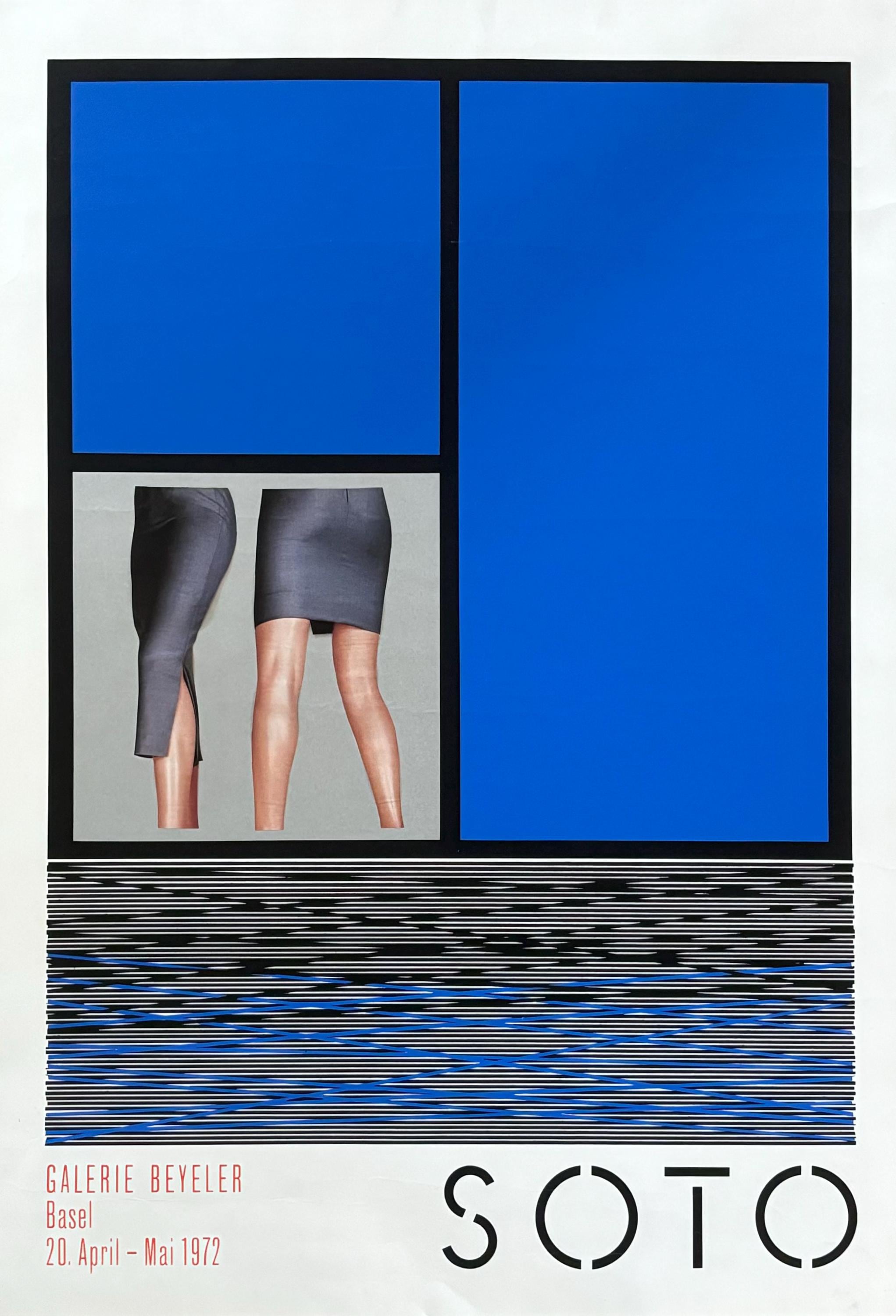 Jesús Rafael Soto originales Kunstplakat – 51×73 cm (20.1"×28.7")