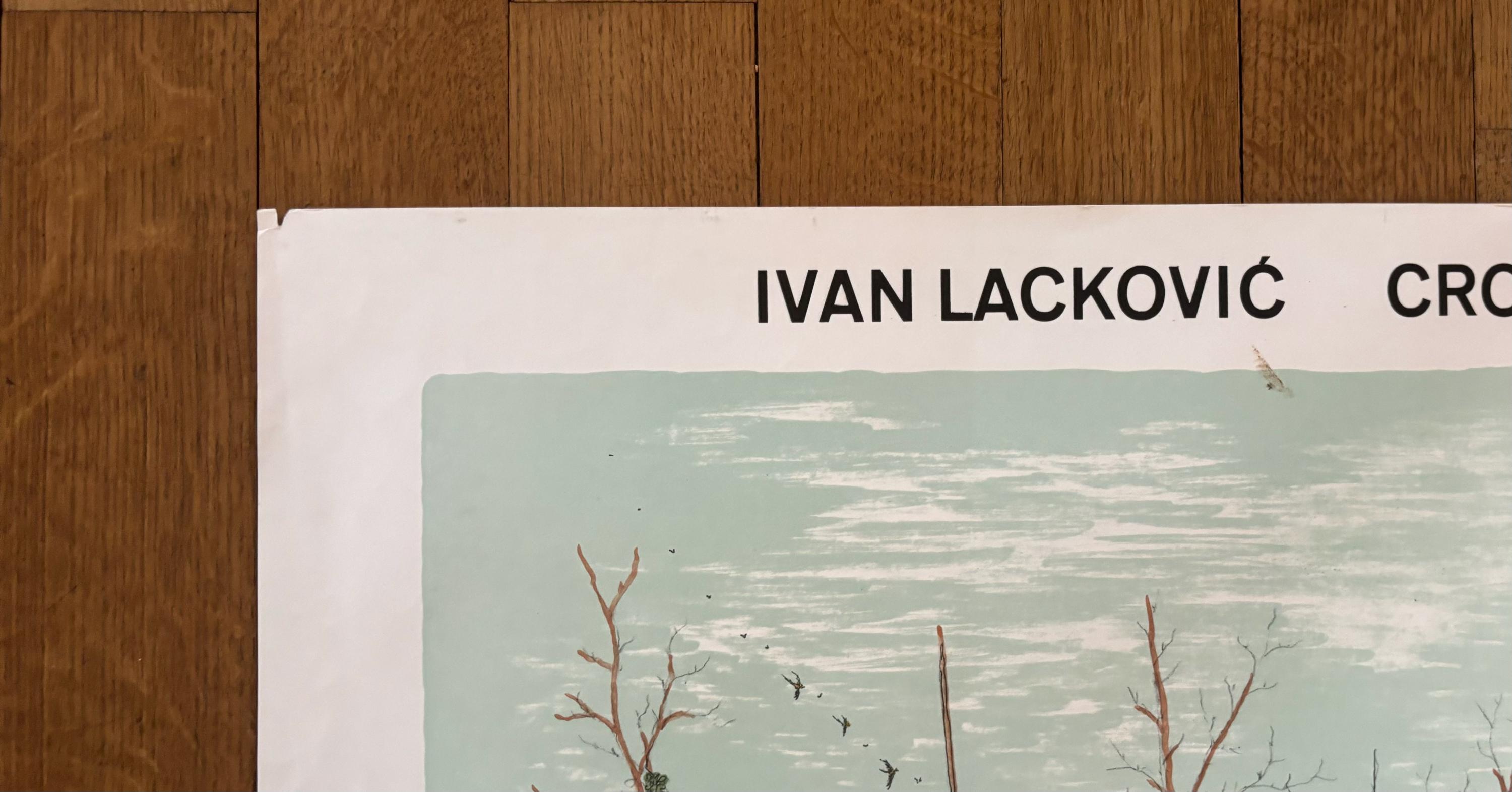 Ivan Lacković Original-Kunstposter – 25.6"×22.6" (65×57.5cm)