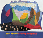 David Hockney original art poster - 26.8"×24.0" (68×61cm)
