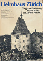 Helmhaus Zürich original art poster - 35.4"×50.2" (90×127.5cm)
