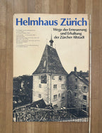 Helmhaus Zürich original art poster - 35.4"×50.2" (90×127.5cm)