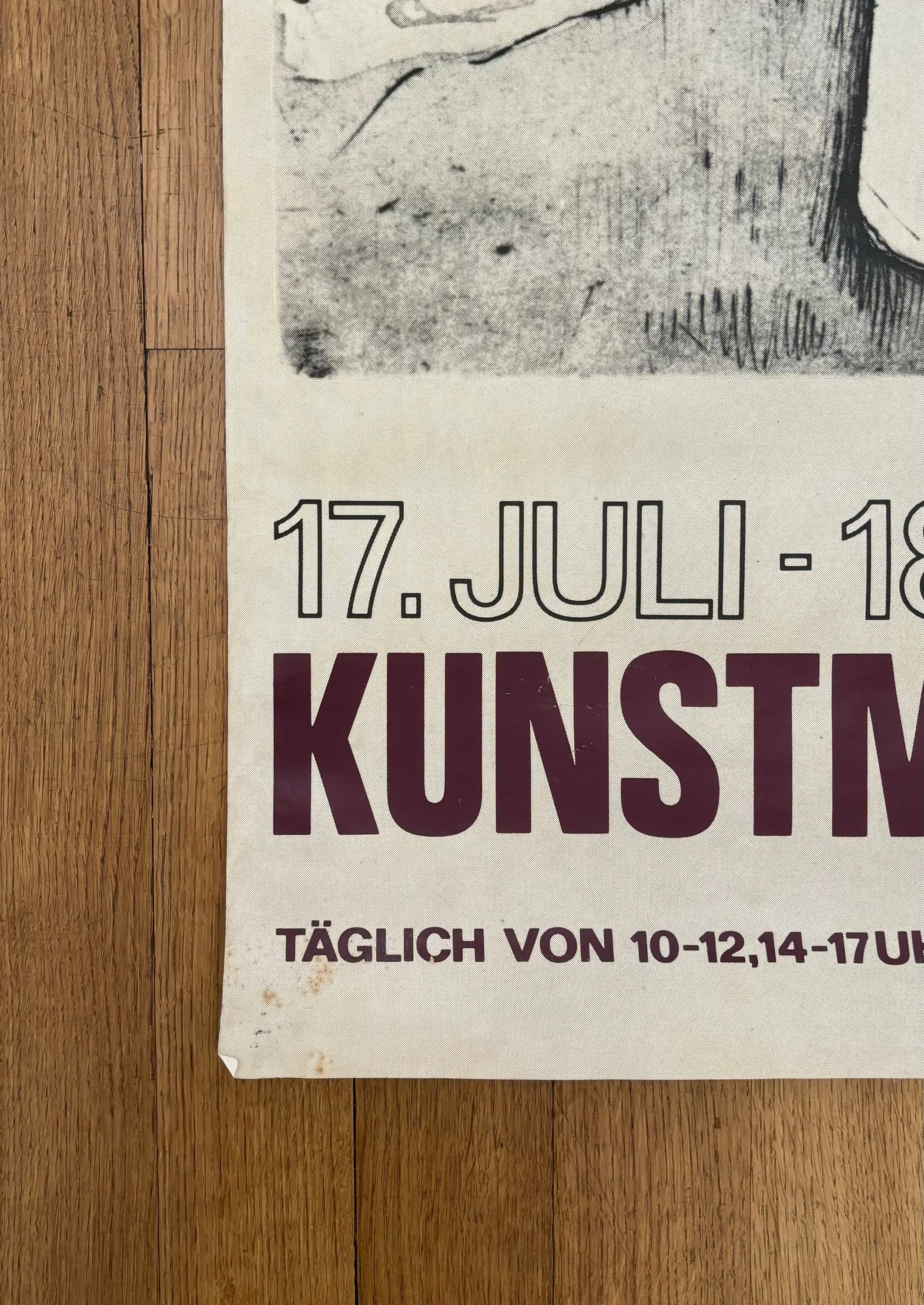Edvard Munch Original-Kunstposter – 90×127,5cm